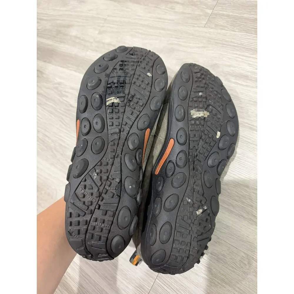 Merrell Jungle Moc Slip On Gunsmoke Seude Size 13 Wide Hiking Camping Outdoors